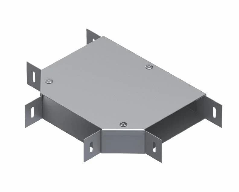 Trunking Kablo Kanalları 180 Derece T Dönüş Elemanı - Trunking Kablo Kanalları görseli